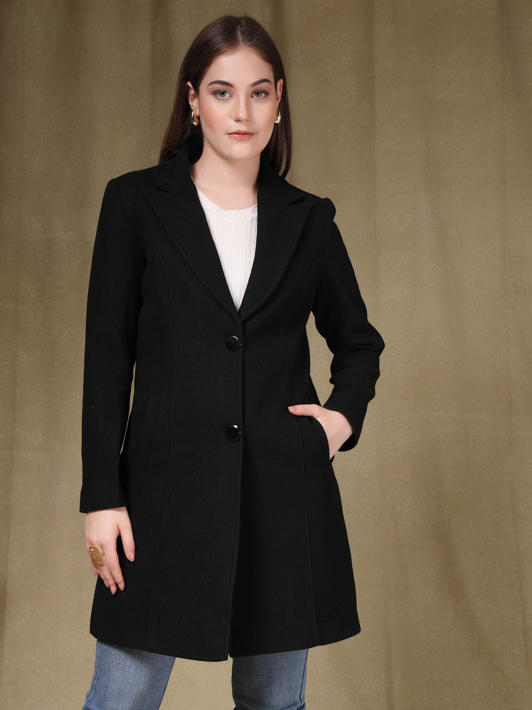 Thirty Threads Women's Long Overcoat